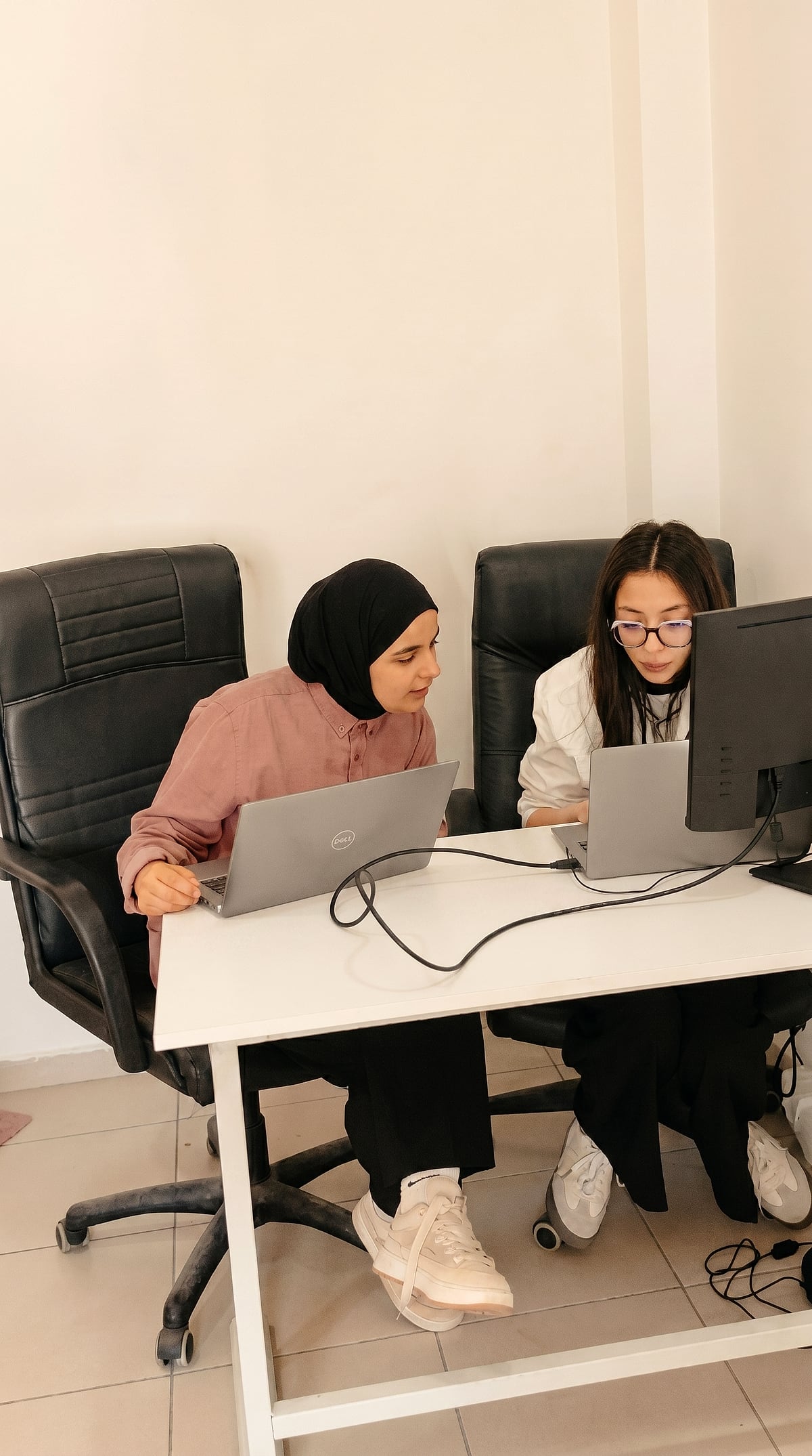 Équipe au travail
